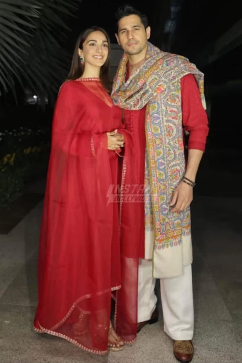 Kiara Advani in our Red Kurta Set