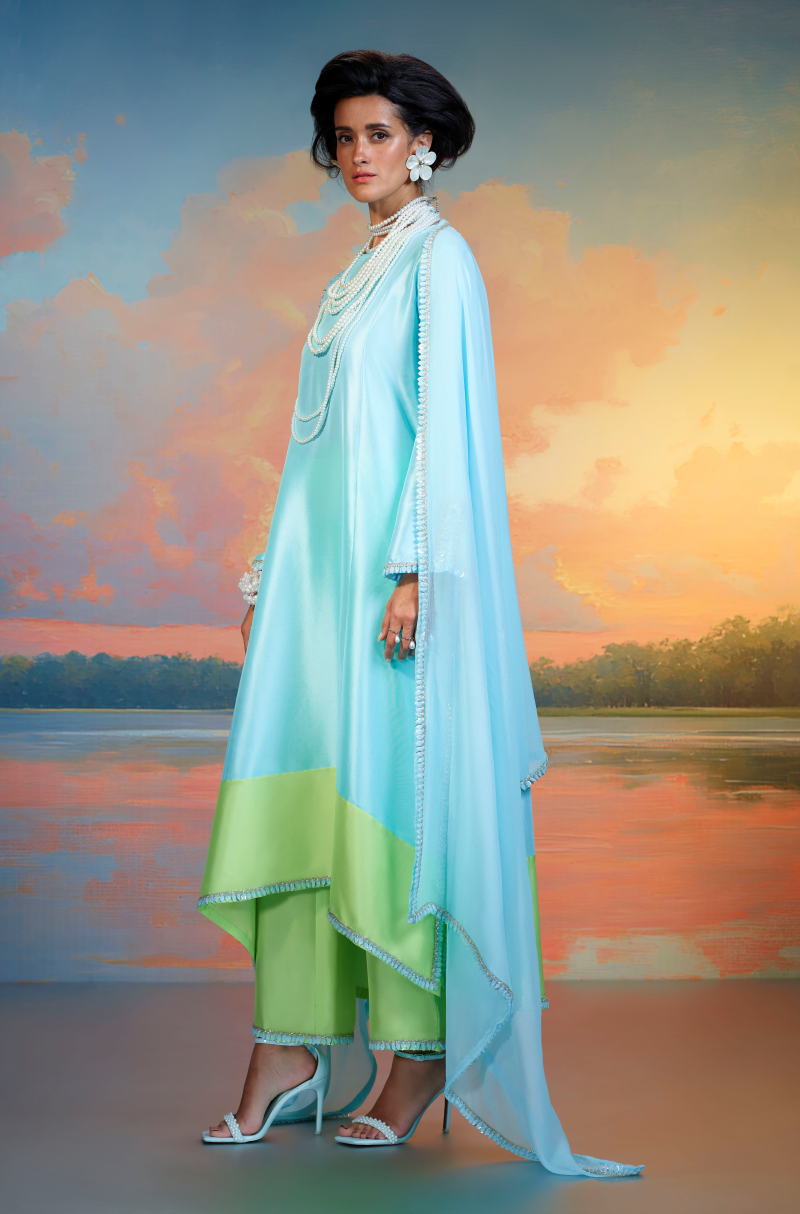 Magenta Radiance Kurta Set