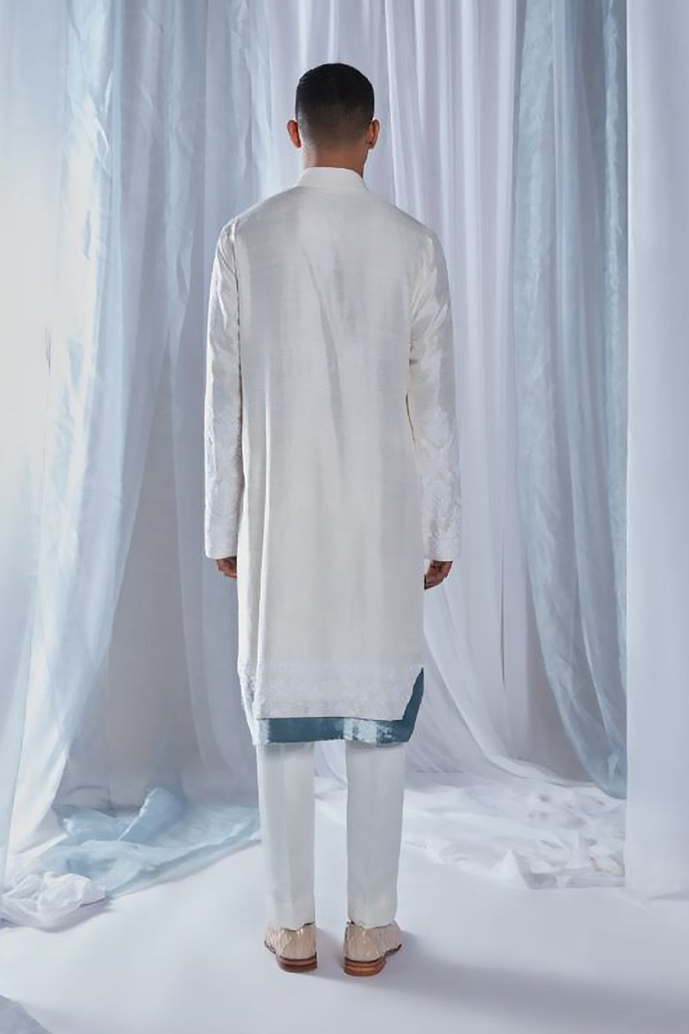 Mijwan Ivory Kurta Set