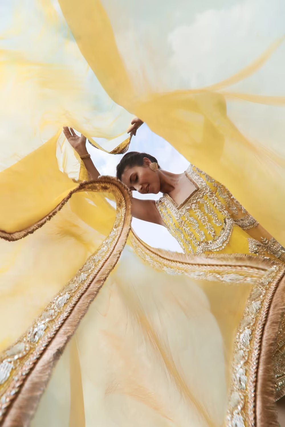 Canary Yellow Short Kalidar Set