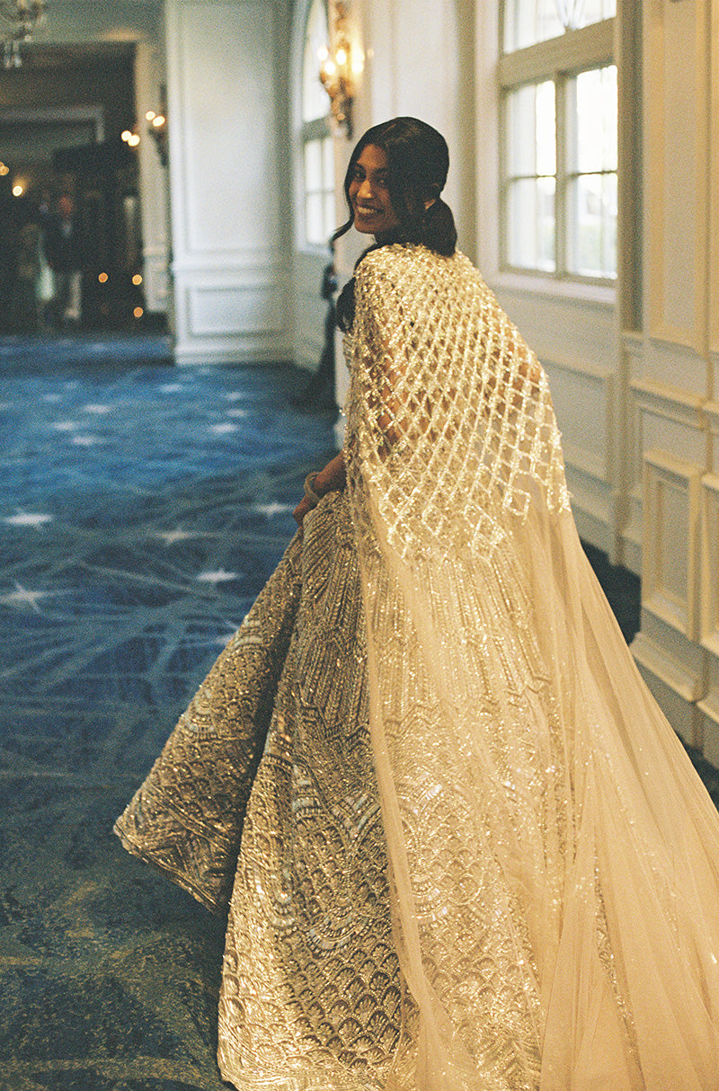 Bride: Ravina Patadia in our Sparkle Embroidered Lehenga Set