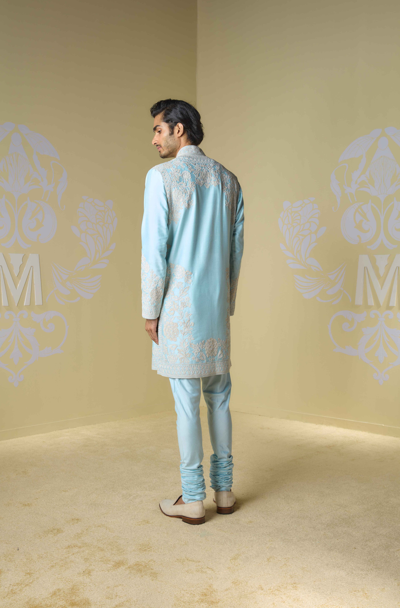 Blue Dori Embroidered Kurta Set