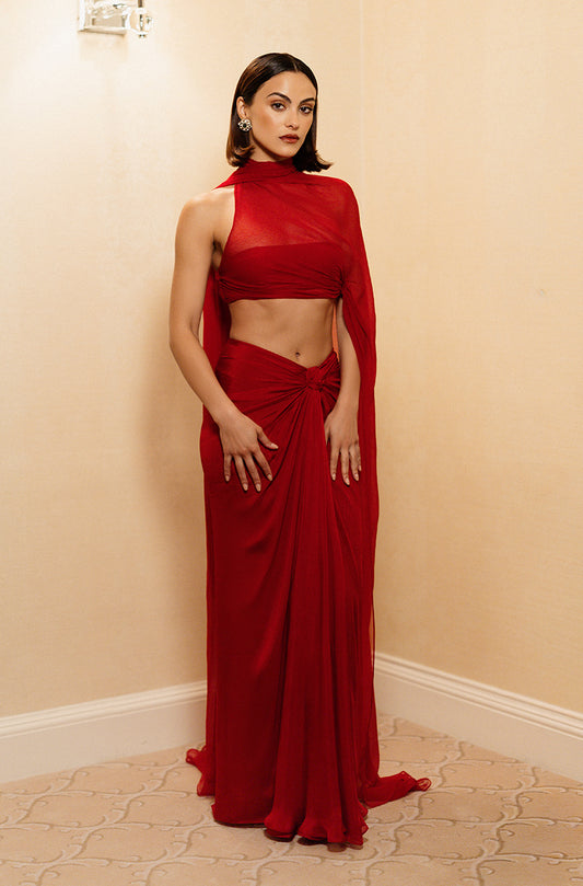 Camila Mendes in our Custom Ensemble