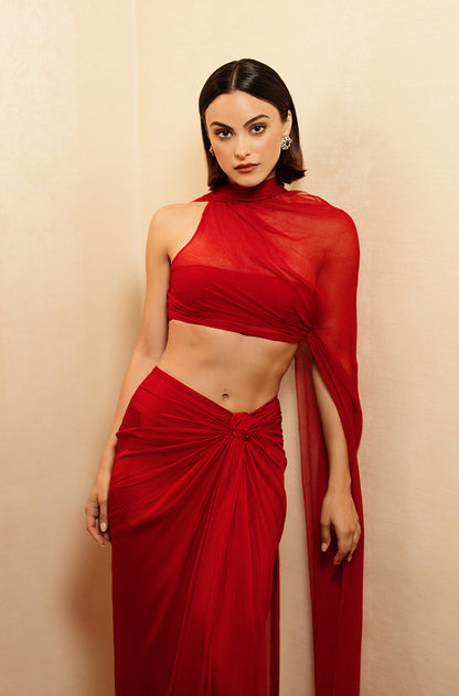 Camila Mendes in our Custom Ensemble