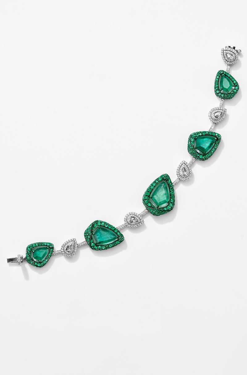 Armour Cut Tennis Bracelet