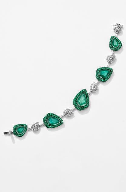 Armour Cut Tennis Bracelet