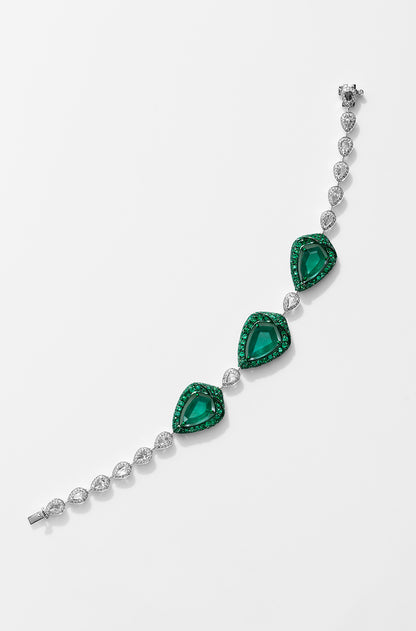 Armour Cut Trine Bracelet