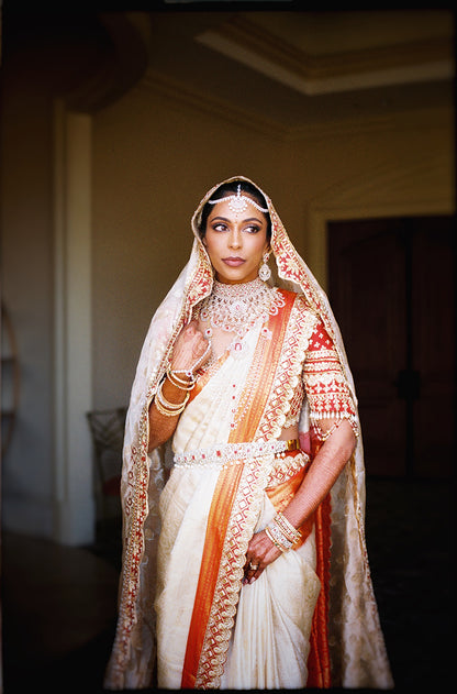 Bride: Ramya Velury in our Custom Saree Set