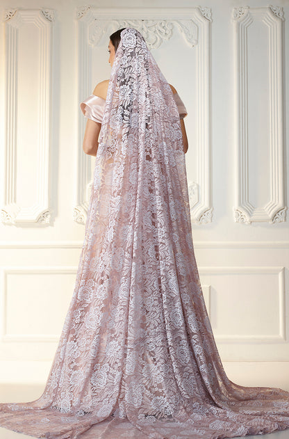 Rose Gold Swirl Skirt Set