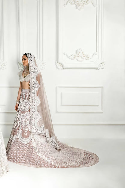 Rouge Pink Kashmiri Lehenga Set