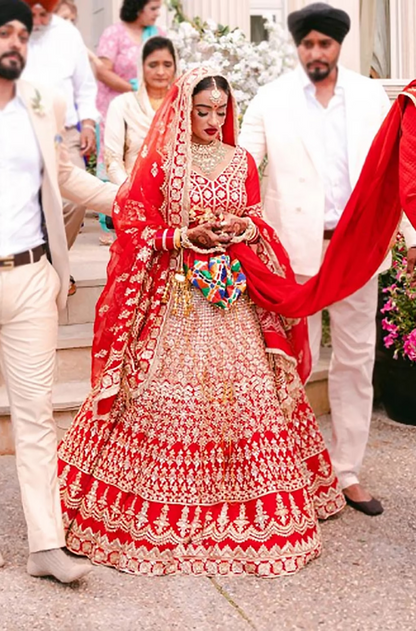 Bride: Gagan Bassi in our Classic Nooraniyat Lehenga Set