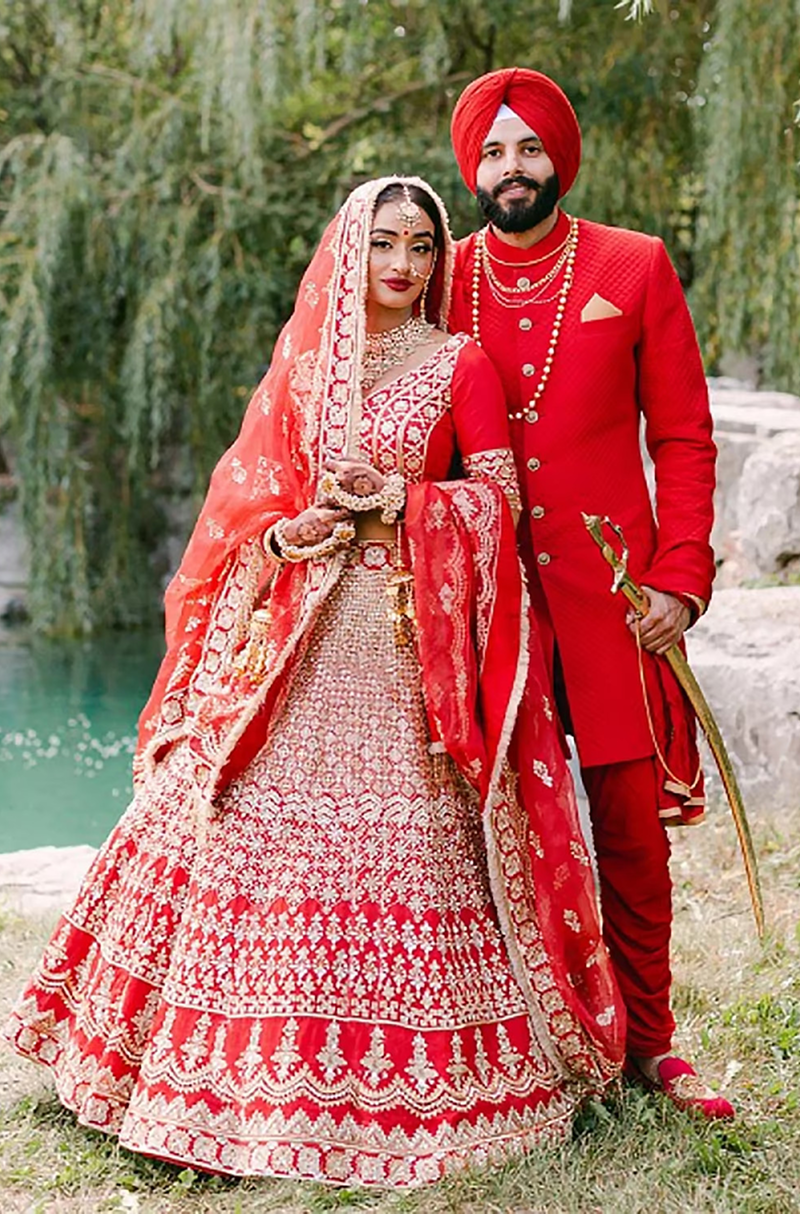 Bride: Gagan Bassi in our Classic Nooraniyat Lehenga Set