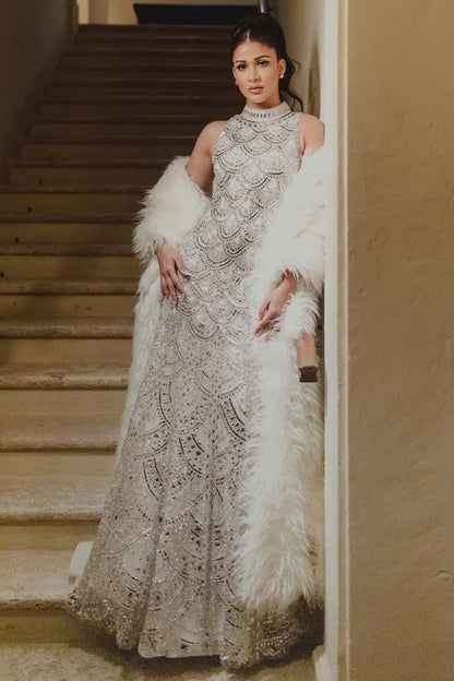 Bride: Lavanya Tripathi & Groom: Varun Tej in our Signature Handcrafted Ensemble