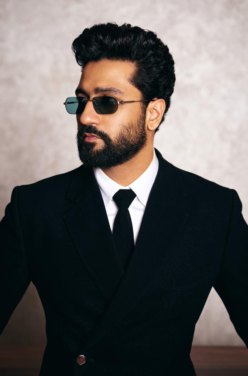 Vicky Kaushal in our Noir Tailored Double Breasted Suit Set