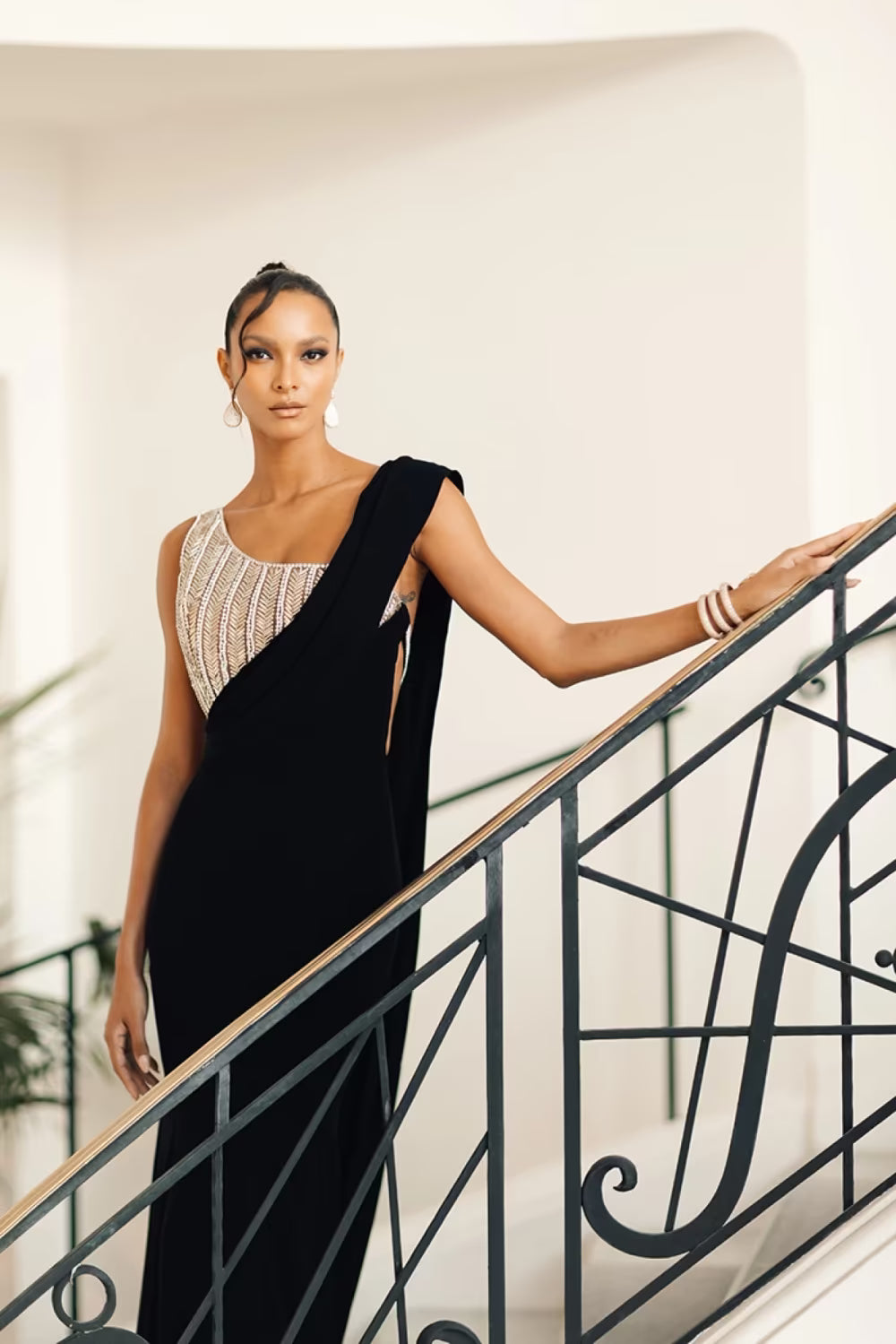 Lais Ribeiro in our Black Gown