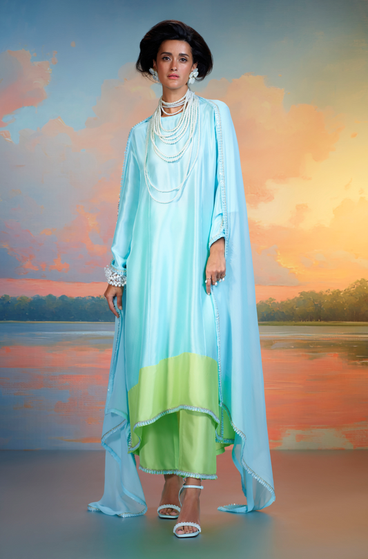 Magenta Radiance Kurta Set