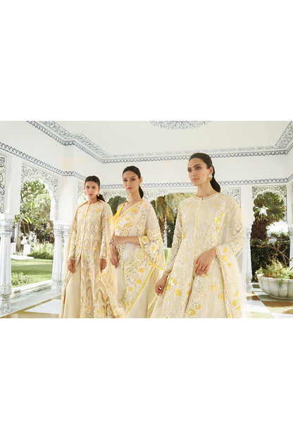 Ivory Kashmiri Embroidered Kurta Set