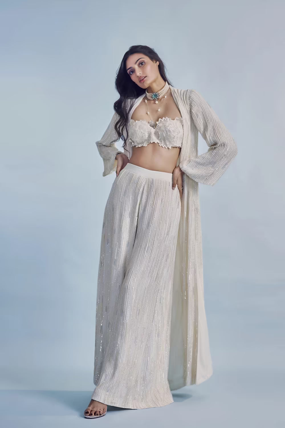 Athiya Shetty in our Khaab Contemporary Set