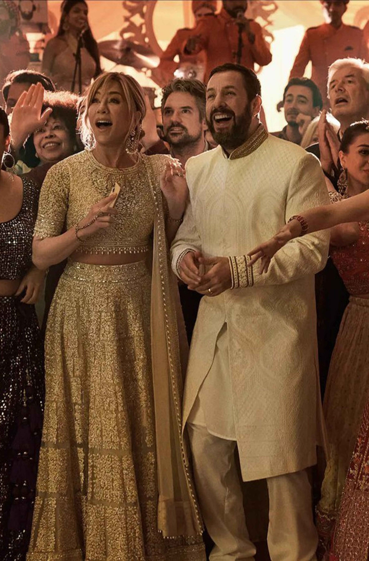 Jennifer Aniston in our Classic Mijwan Lehenga Set