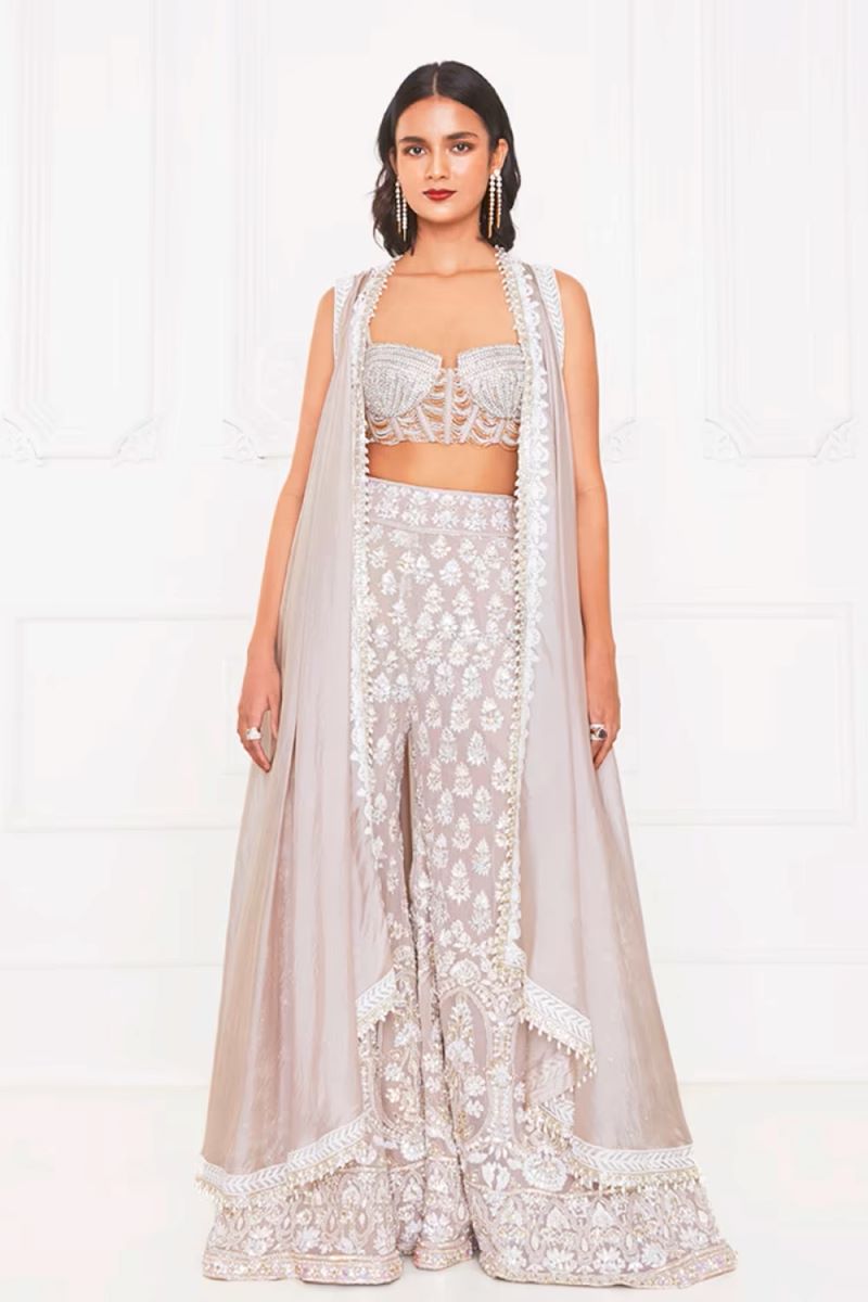 Oyster Mijwan Sharara Set