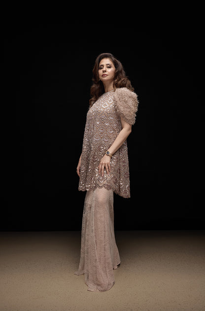 Urmila Matondkar In Our Oyster Taban Sequin Kurta Set