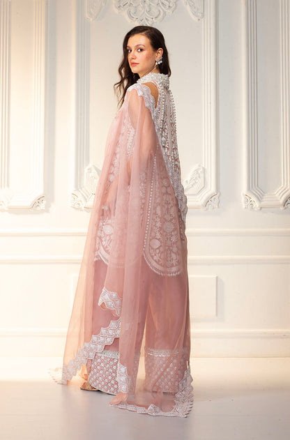 Pink Kashmiri Embroidered Short Kurta Set