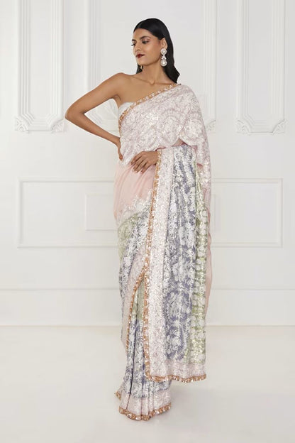 Celestial Three Toned Saree
