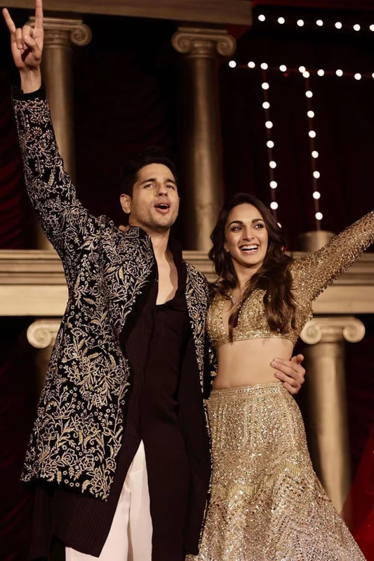 Sidharth Malhotra in our Royal Gold Ensemble