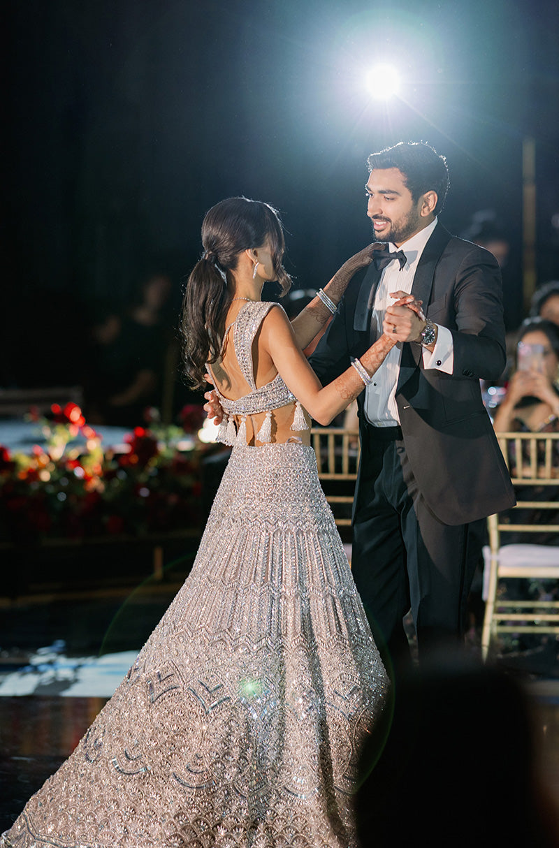 Bride: Ravina Patadia in our Sparkle Embroidered Lehenga Set