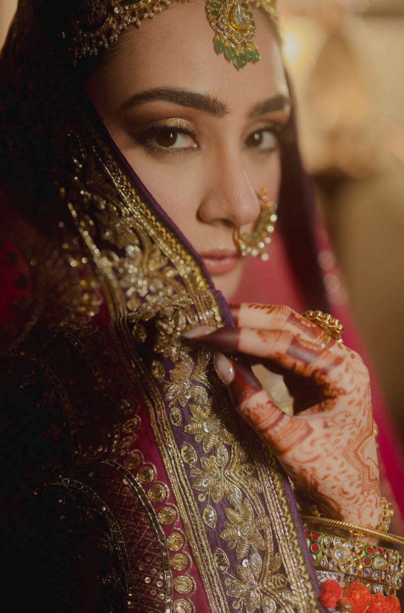 Bride: Harsimran Kukrejaa in our Bespoke Evara Lehenga Set