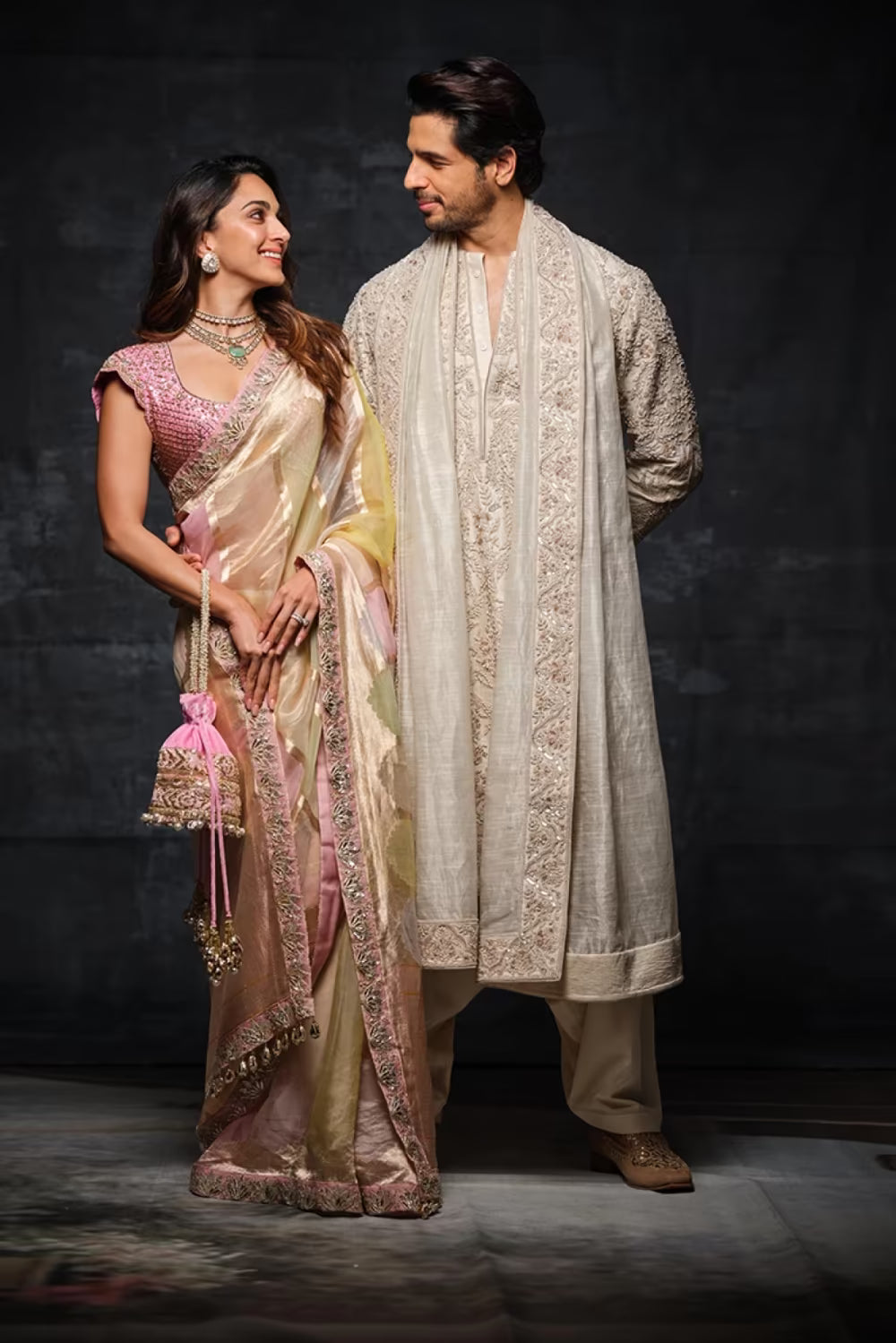 Sidharth Malhotra In Our Ivory Embroidered Kurta Set