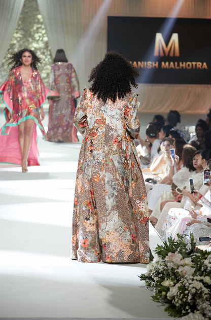 Multicoloured Floral Printed Pant Set