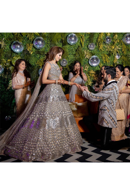 Bride: Anushka Saigal & Groom: Arjun Saigal in our Signature Shine