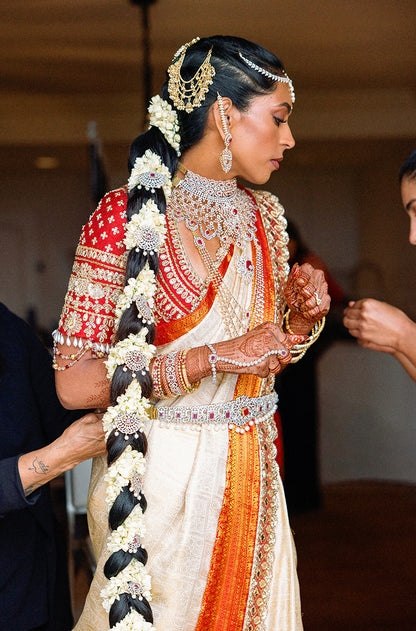 Bride: Ramya Velury in our Custom Saree Set