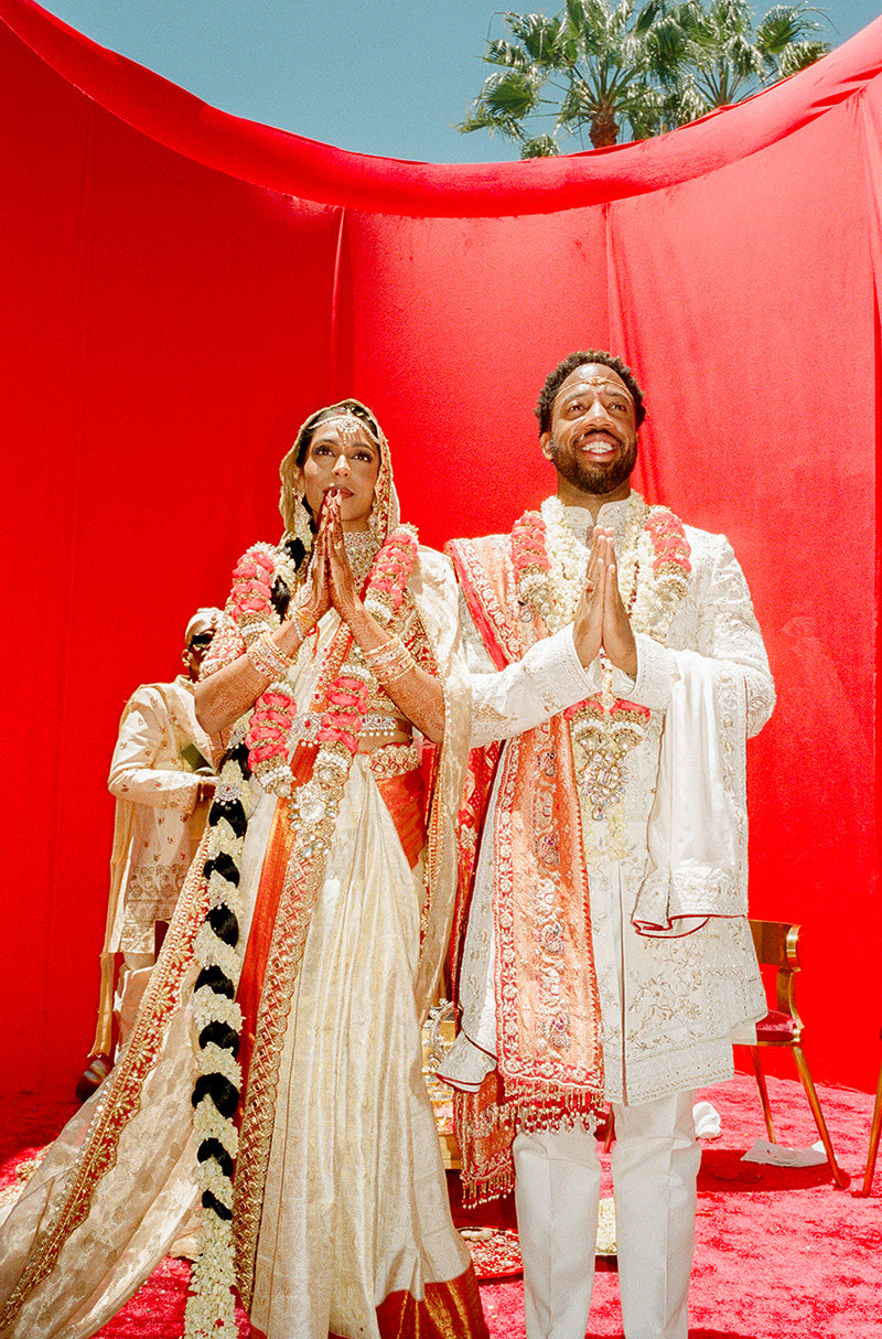 Bride: Ramya Velury in our Custom Saree Set
