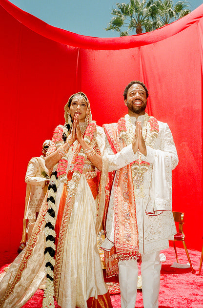 Bride: Ramya Velury in our Custom Saree Set