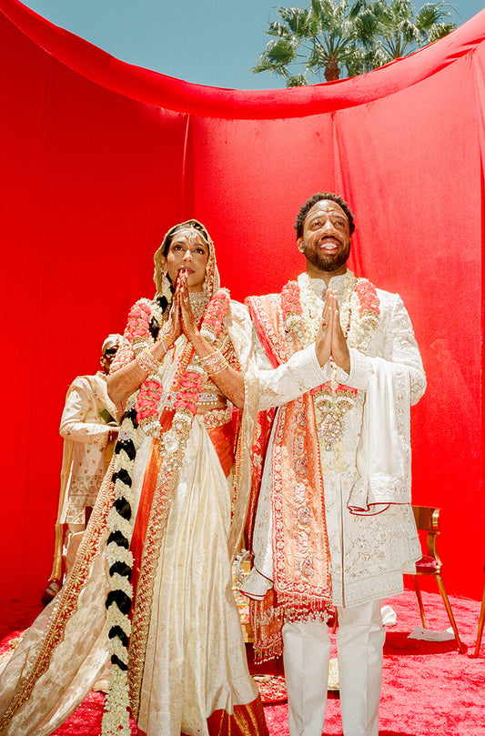 Bride: Ramya Velury in our Custom Saree Set