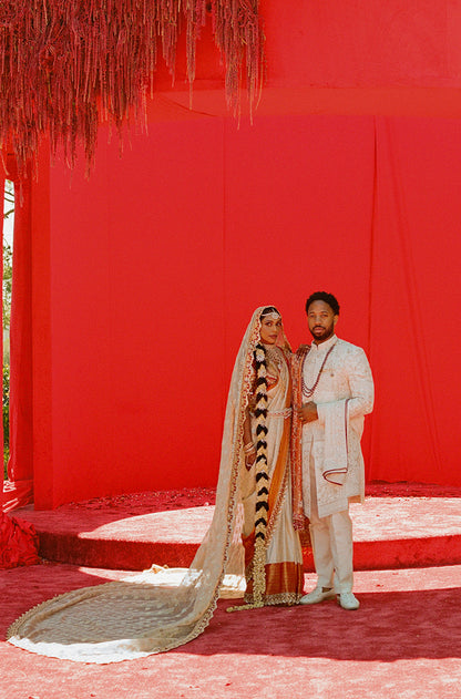 Bride: Ramya Velury in our Custom Saree Set